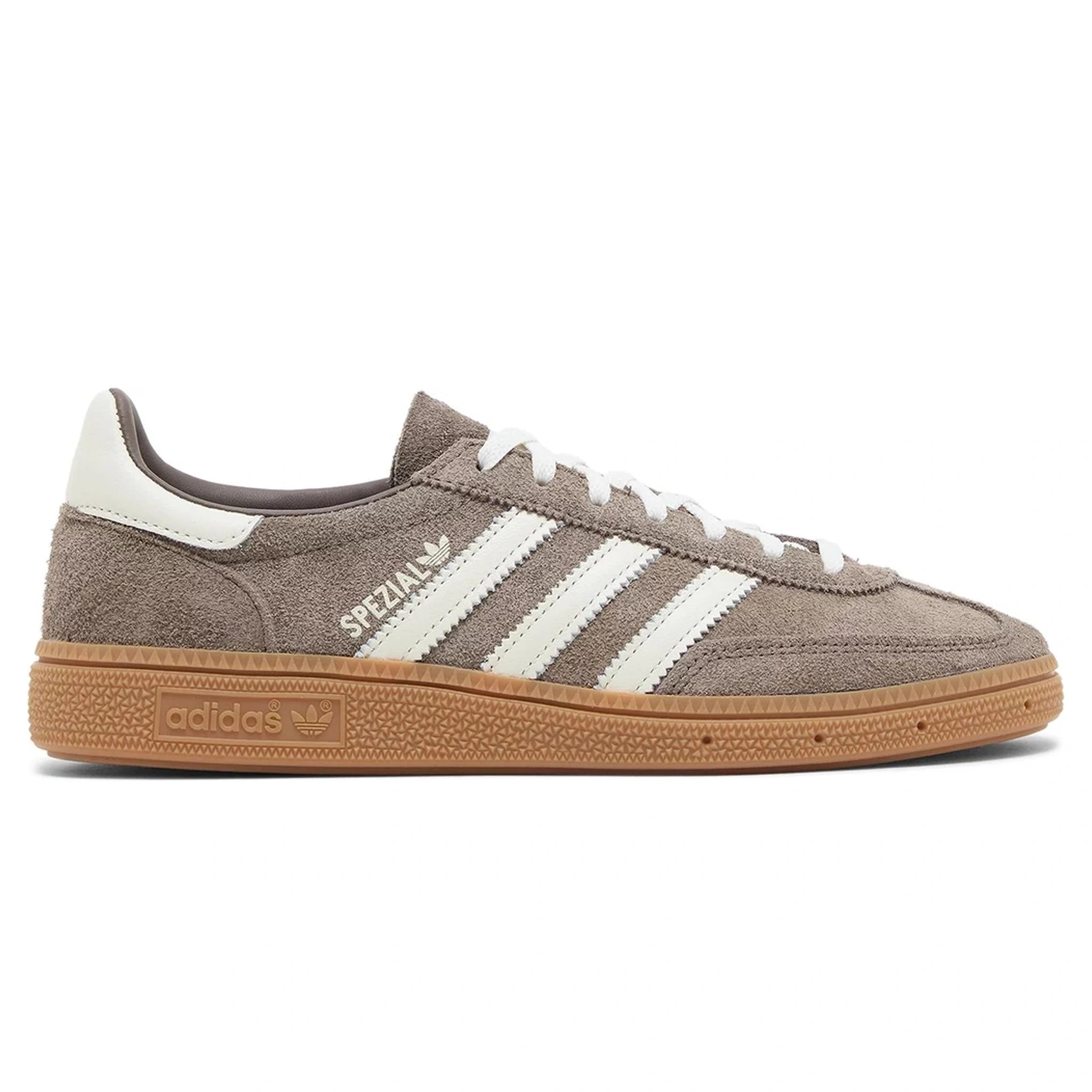 Side view of Adidas Wmns Handball Spezial Earth Strata Gum (W) IF6490